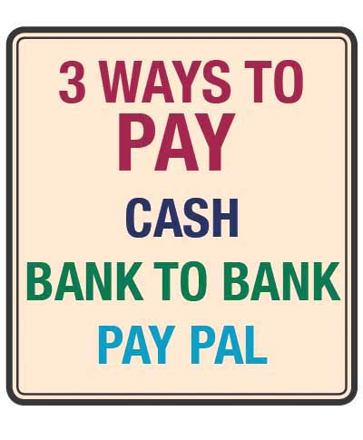 <strong><font color="black">4) 3 WAYS TO PAY: <br> </strong>Click to read more <strong><font color="black">4) 3 WAYS TO PAY: <br> </strong>Click to read more